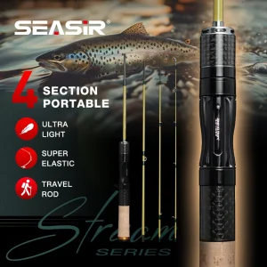 Silent Stream Spinning Baitcasting Rod