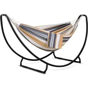 Two Person Hammock with Stand Included,