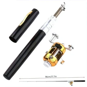 Portable Pen Super Mini Fishing Retractable Rod